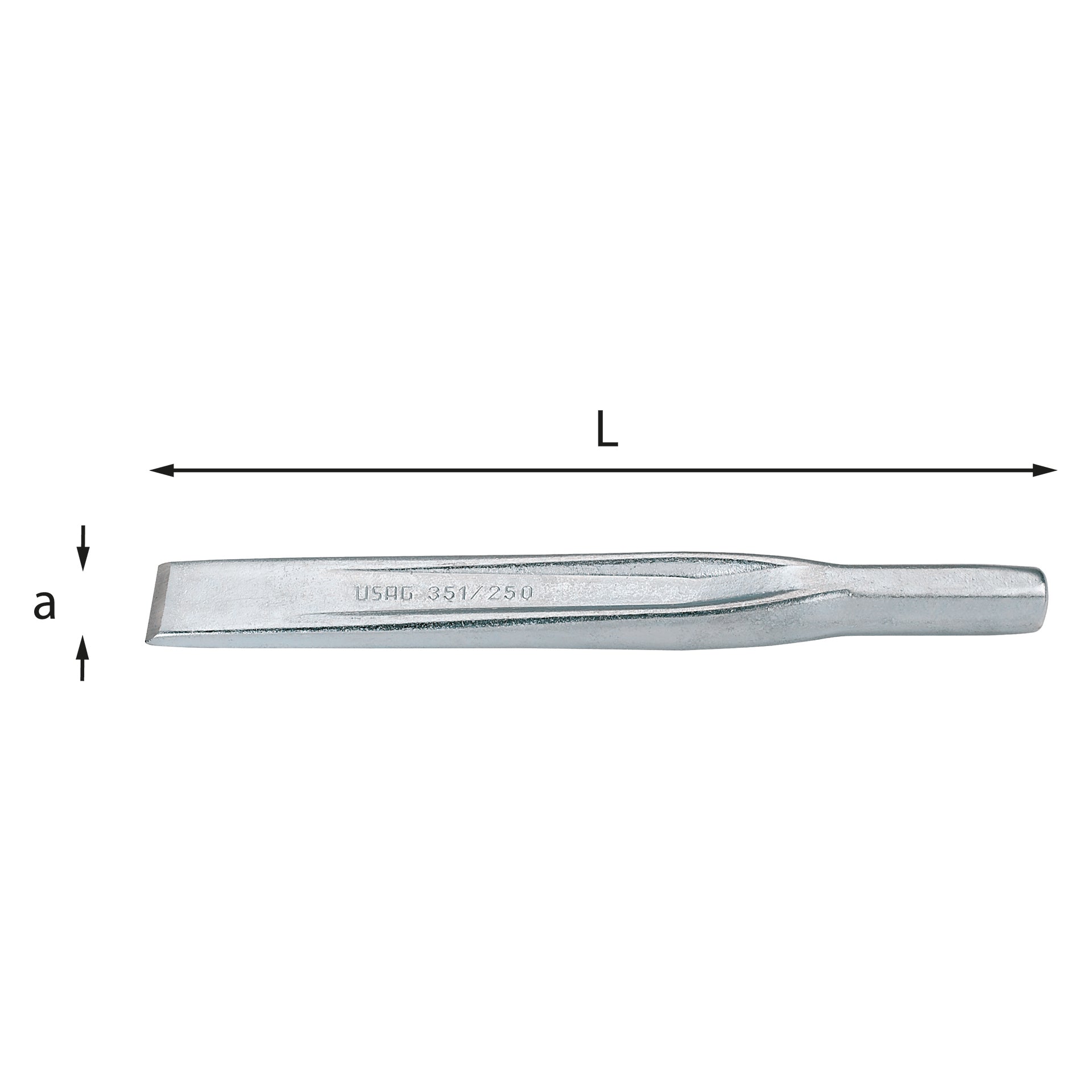 351 - Ribbed chisels - Usag 351 - Ribbed chisels - Usag